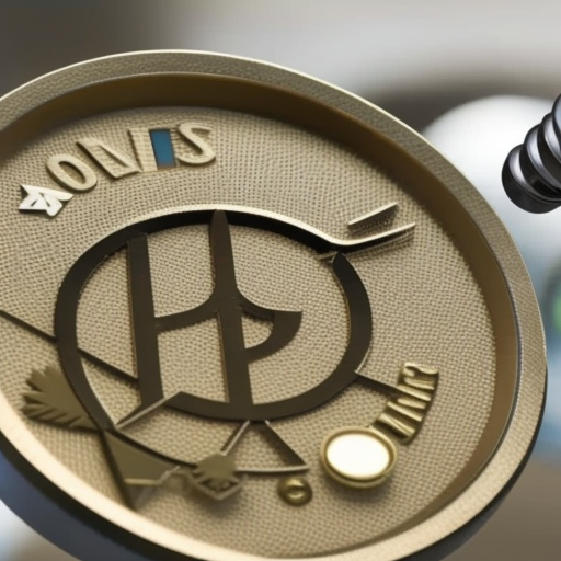 Oin logo with a hand pointing to a faucet overflowing with coins, and an arrow pointing up to a graph of rising investment values