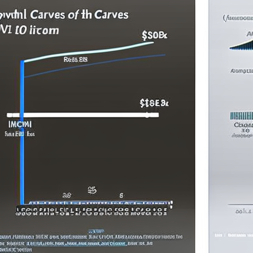 comparing the growth curves of a full faucet and a traditional income stream