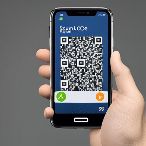 A person using a smartphone to scan a QR code, which leads to a digital wallet with coins and a "referral"token