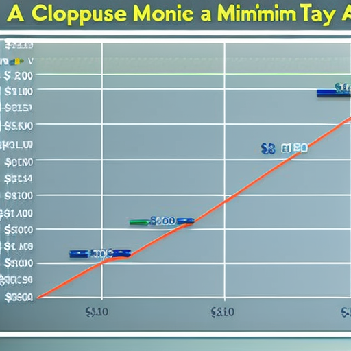 Ful graph with a visual representation of how much money is earned from a tap with no minimum payout, contrasted with a graph where a minimum payout is established