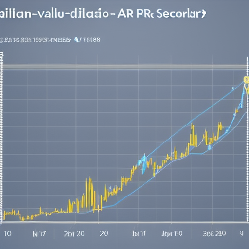 Zed visualization of a crypto-currency value graph with a faucet icon alongside, showing a secure and steady increase