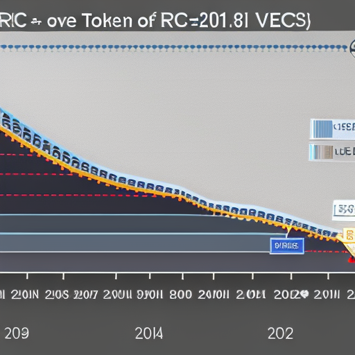 Ful graph showing the trajectory of ERC-20 token growth over time, highlighting the peaks and valleys of the faucet strategy