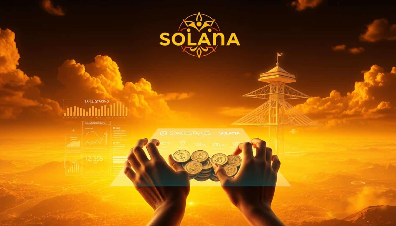 how to stake Solana for rewards