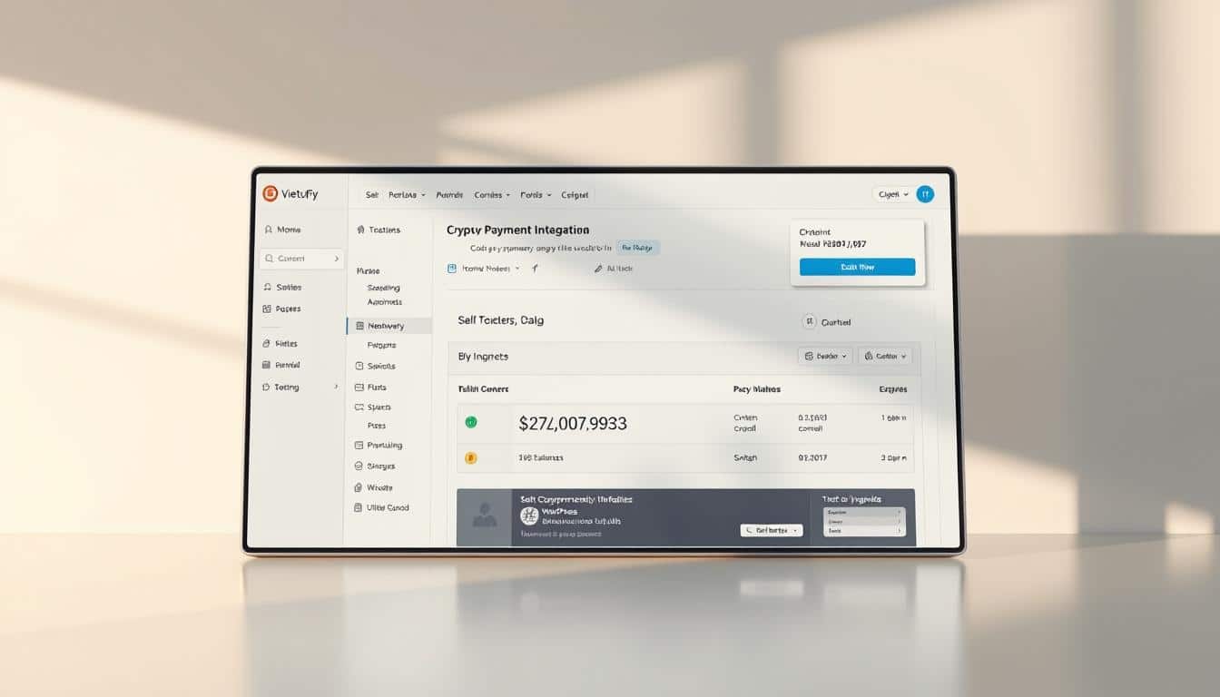 how to integrate crypto payments in WordPress